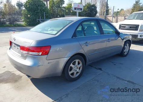 2006 Hyundai Sonata Gls V6/Lx V6 z USA, uszkodzony, nr VIN 5NPEU46F66H021JDD